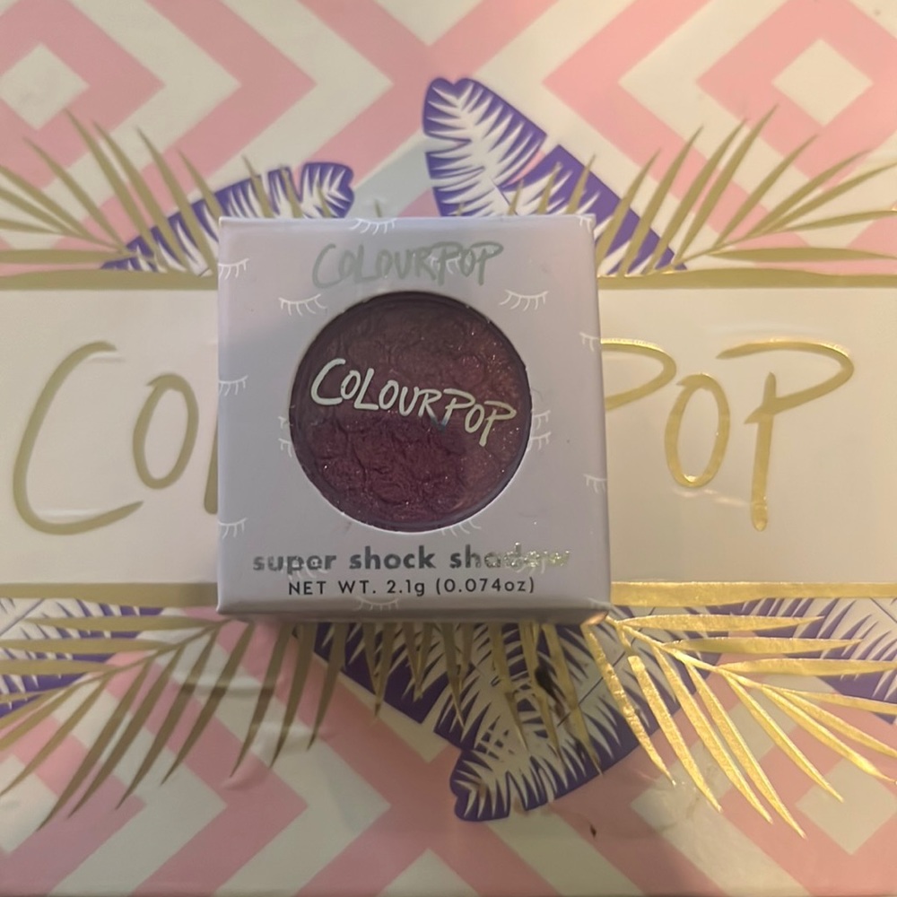 ColourPop Pug Life Super Shock Shadow. New in box, never opened or swatched.